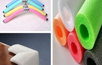 Ống xốp Pe, thanh, hồ sơ